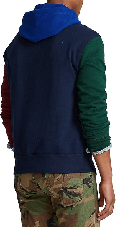 Polo Ralph Lauren Color-Blocked Fleece Hoodie