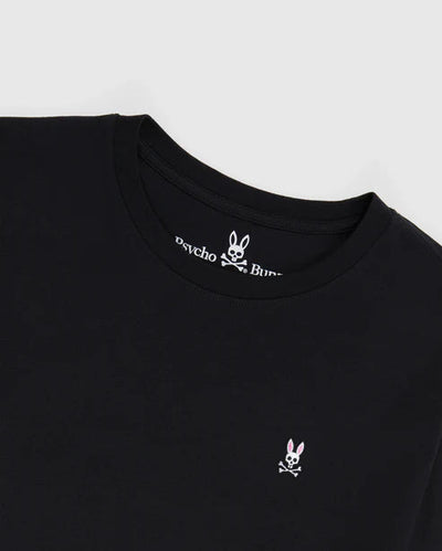 PSYCHO BUNNY
Mens Black Classic Crew Neck Tee