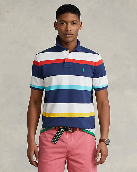 Polo Ralph Lauren
Classic Fit Striped Mesh Polo Shirt