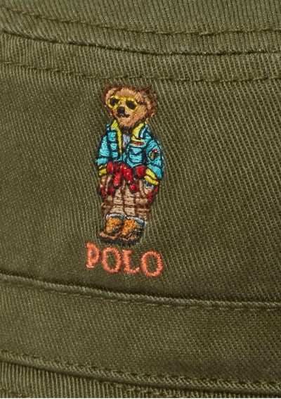 POLO RALPH LAUREN Polo Bear Cotton Twill Bucket Hat