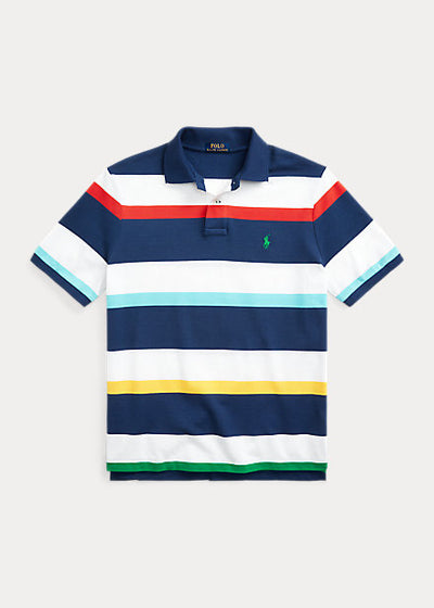 Polo Ralph Lauren
Classic Fit Striped Mesh Polo Shirt