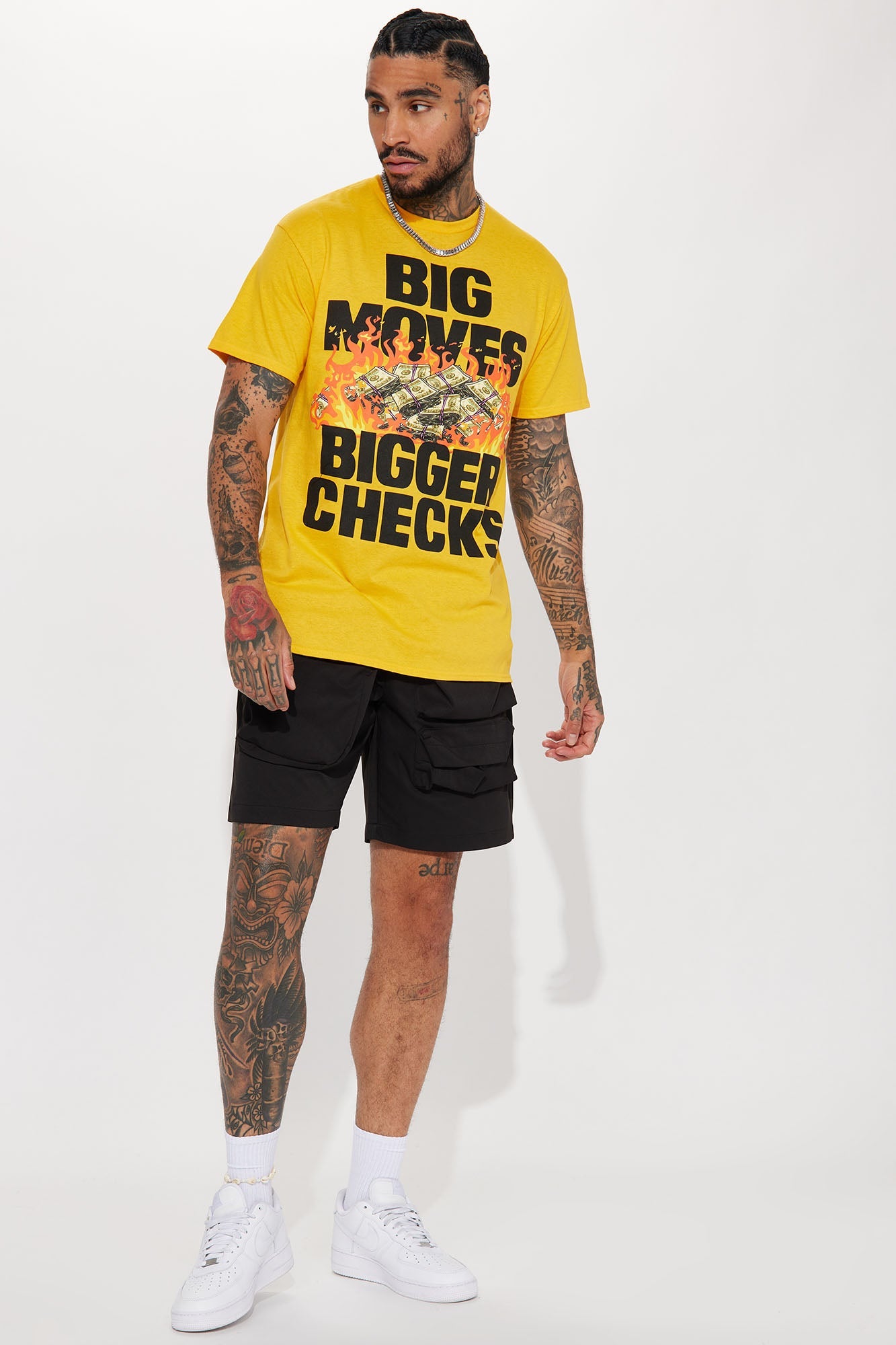 Bigger Checks Short Sleeve Tee