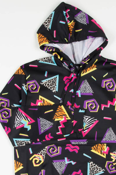 Animal Print Triangles Hoodie