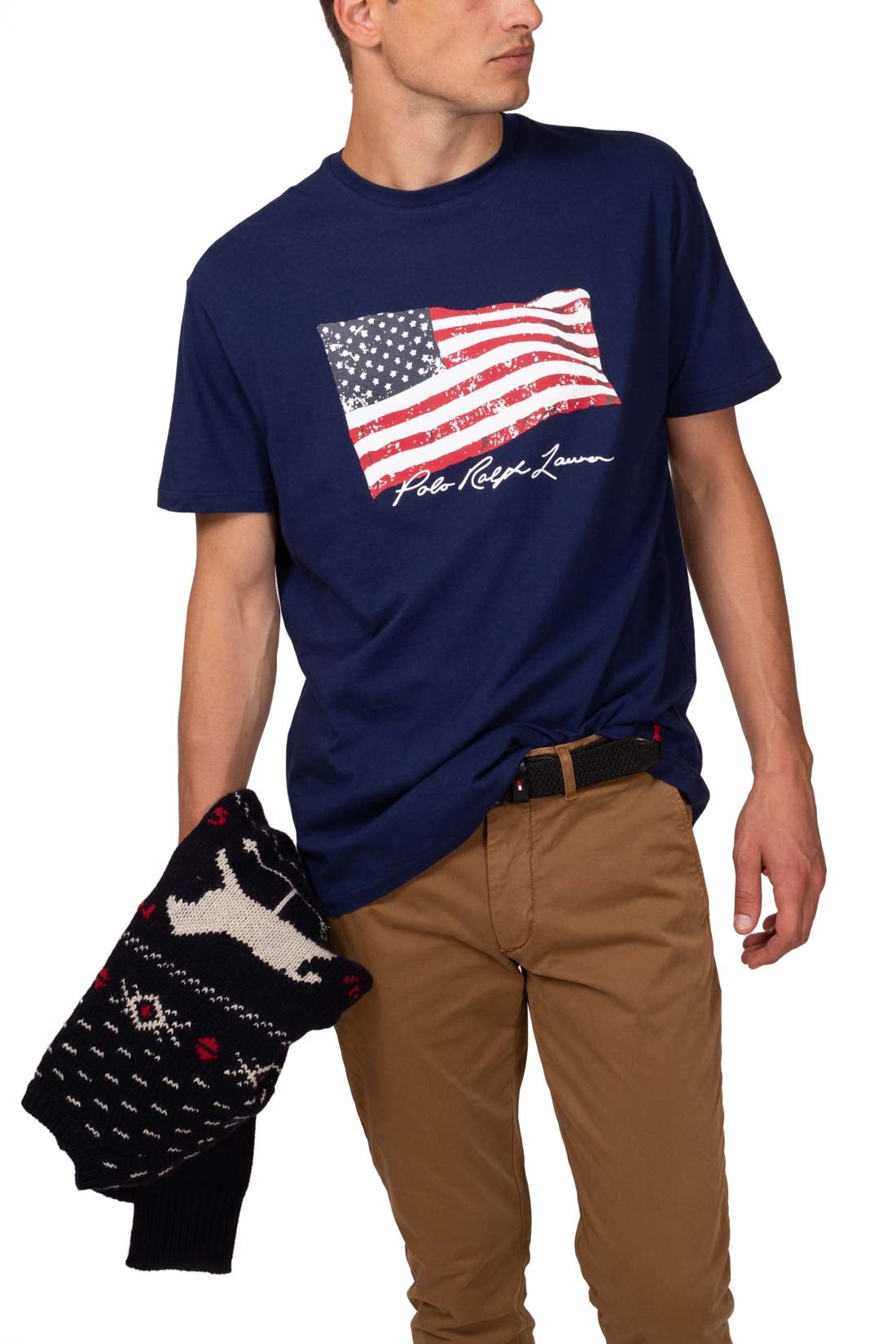 POLO RALPH LAUREN
Men's relaxed flag T-shirt