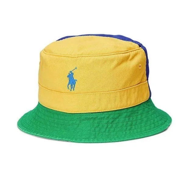 POLO RALPH LAUREN MEN'S COLORBLOCK COTTON TWILL HAT