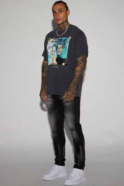 Basquiat Warhol Piece Short Sleeve Tee