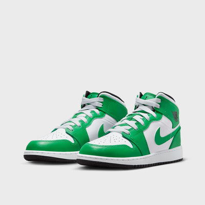 Air Jordan 1 Mid (GS)
lucky green/black/white