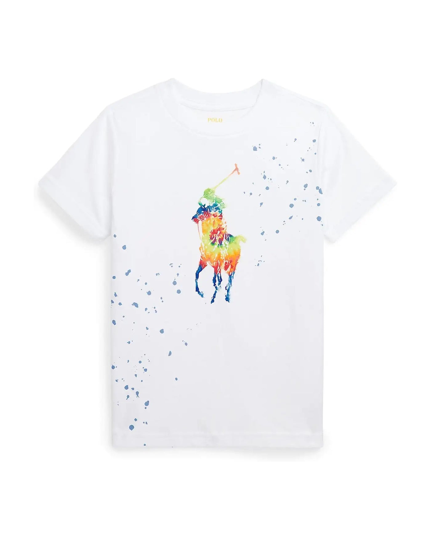 Tie-Dye Big Pony Cotton Jersey Tee