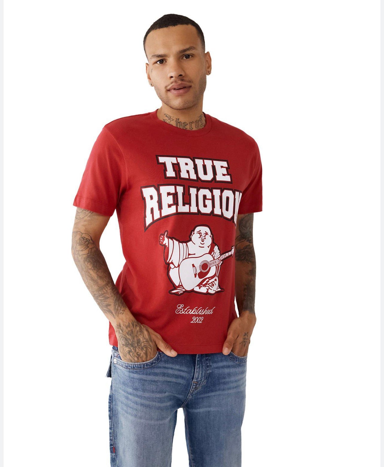 True Religion Buddha Tee