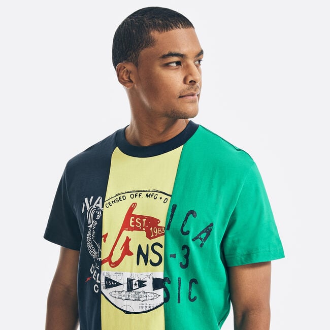 Nautica COLORBLOCK GRAPHIC Tee