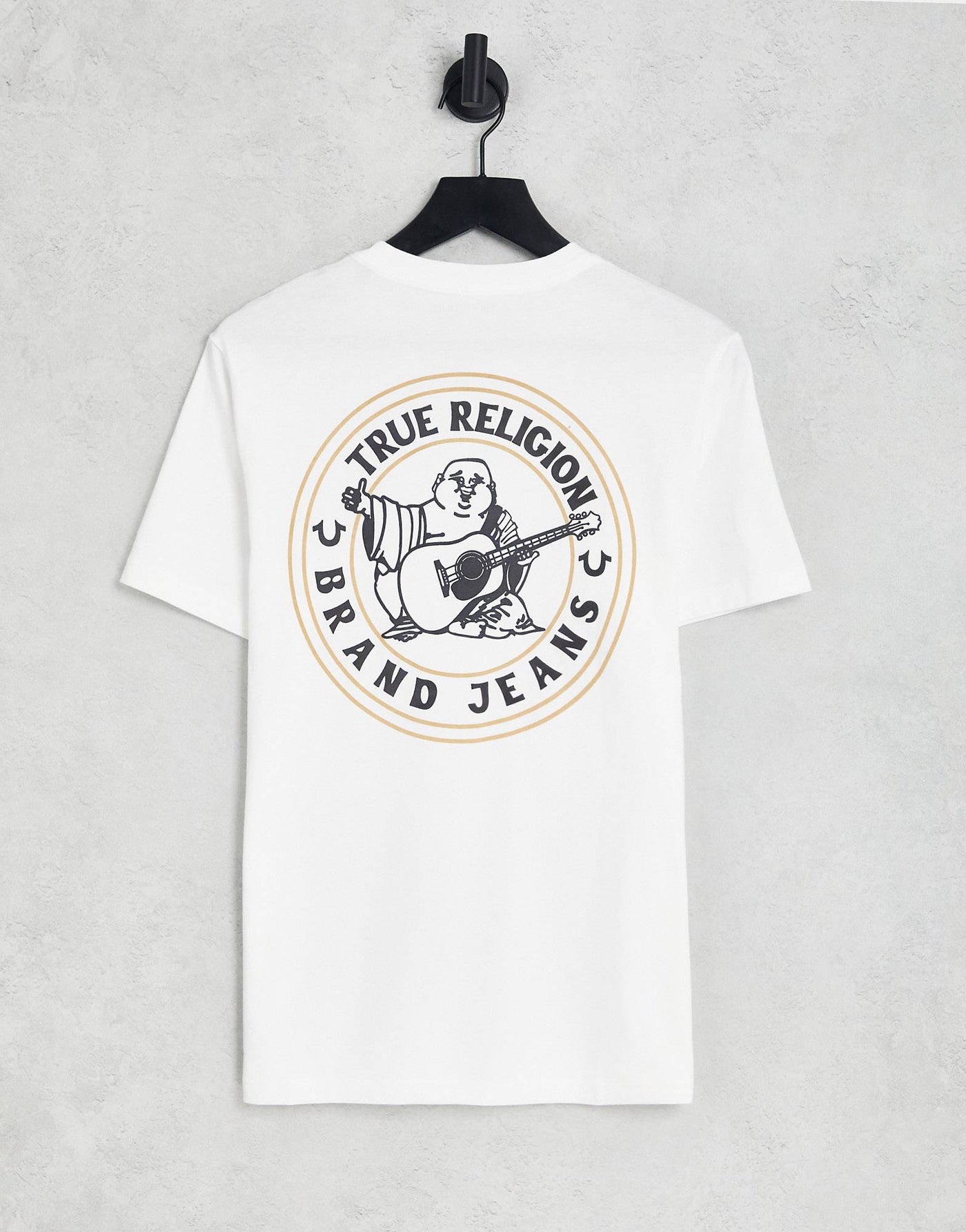 True Religion printed t-shirt in white