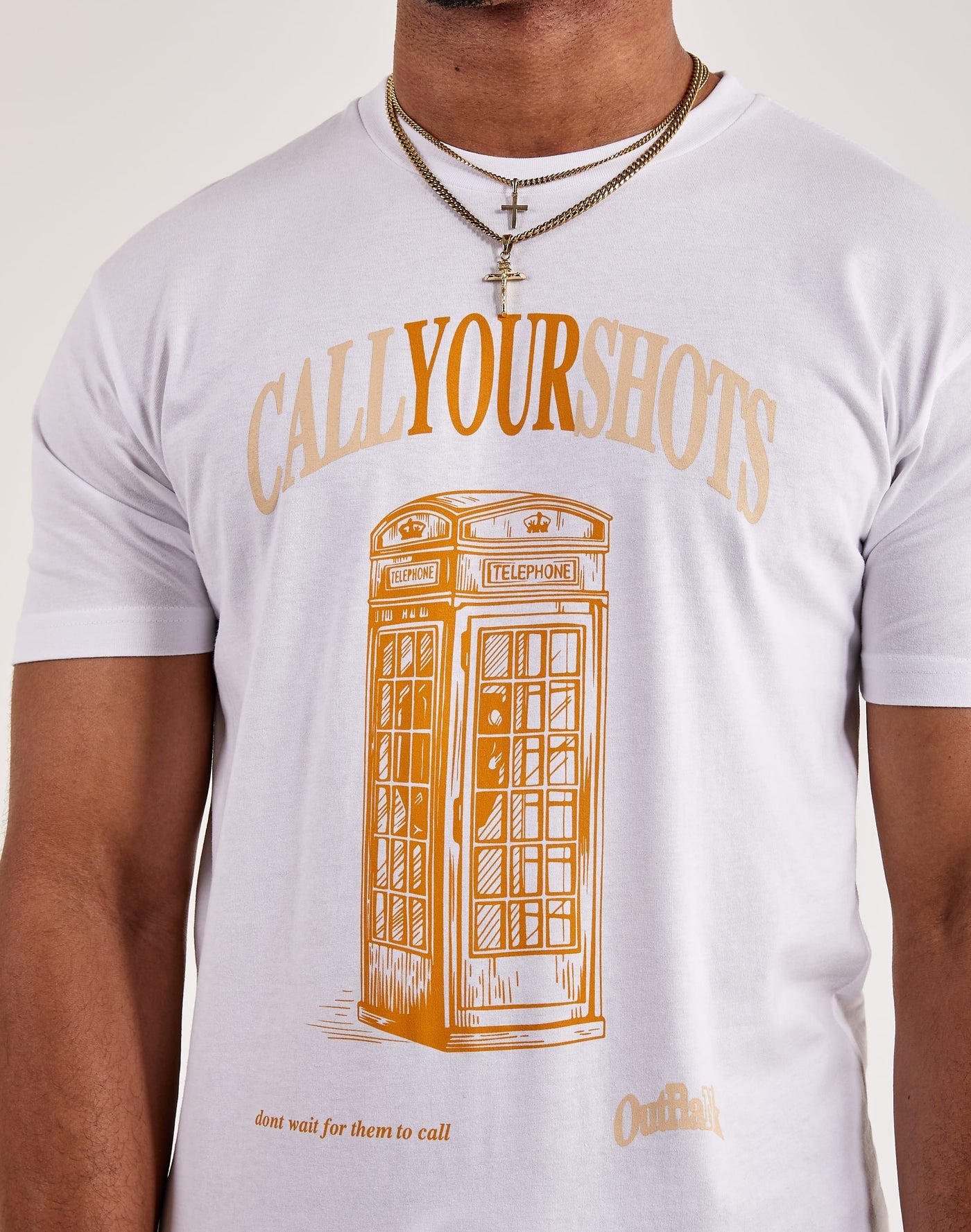 OUTRANK CALL YOUR SHOTS TEE