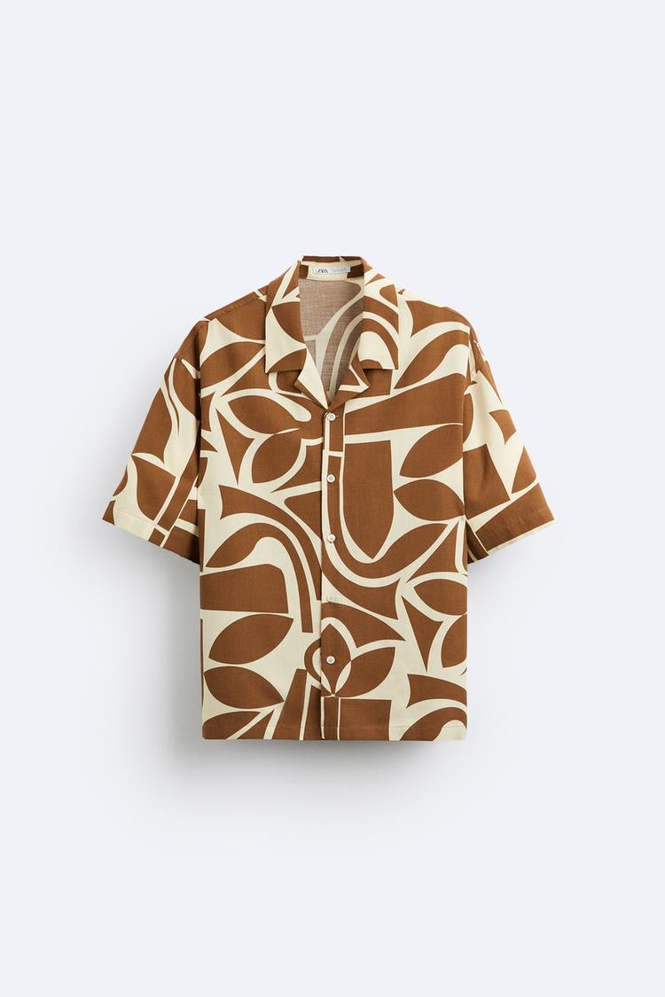 Geometric print ZARA SHIRT