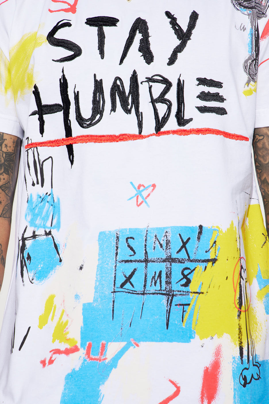 Stay Humble Art Short Sleeve Tee