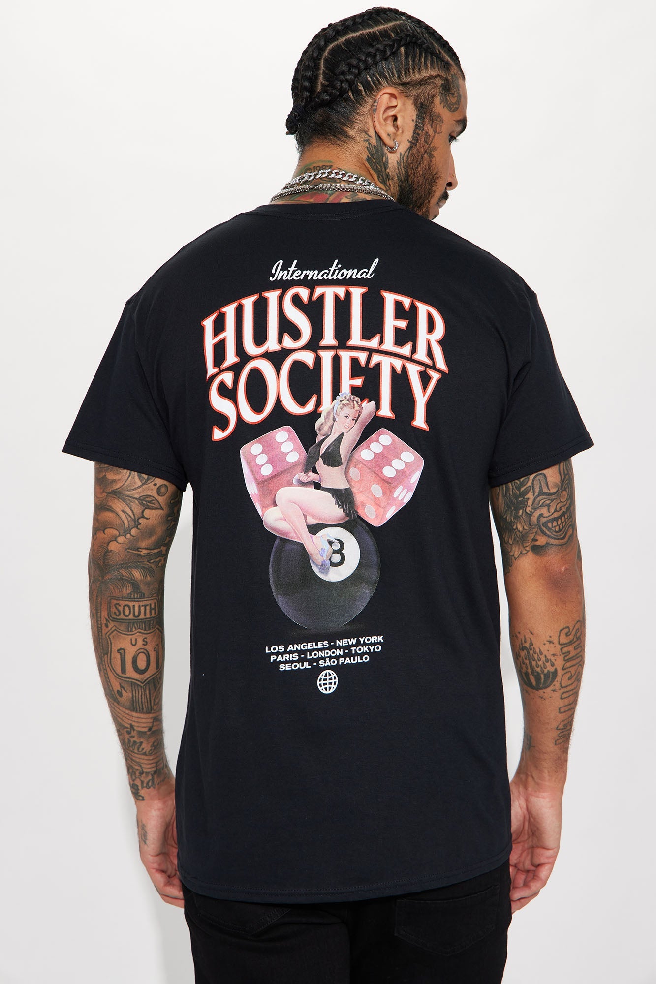 Hustler society tee