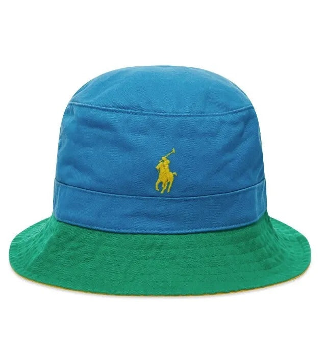 POLO RALPH LAUREN MEN'S COLORBLOCK COTTON TWILL HAT