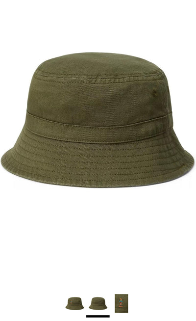 POLO RALPH LAUREN Polo Bear Cotton Twill Bucket Hat