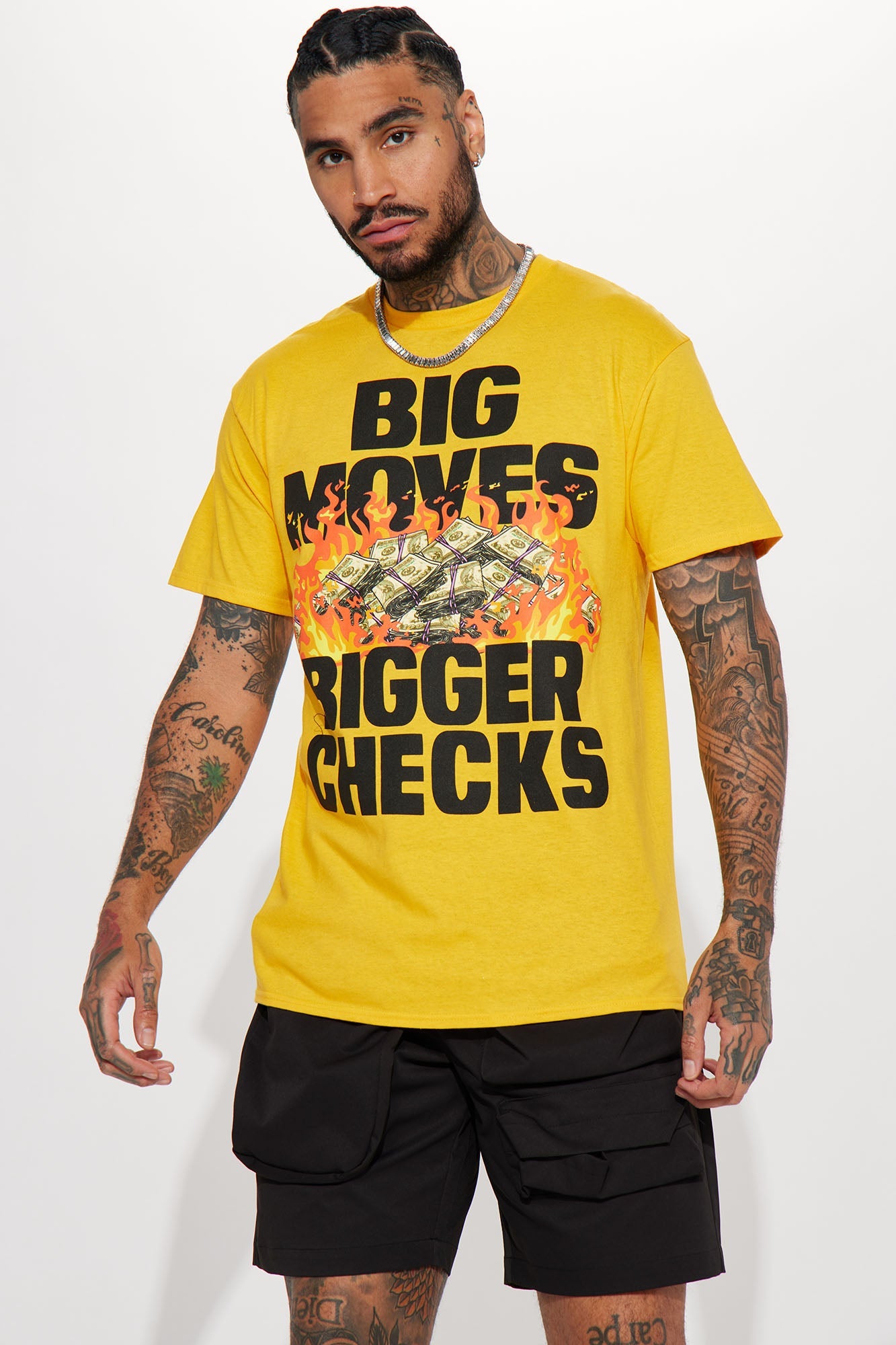 Bigger Checks Short Sleeve Tee