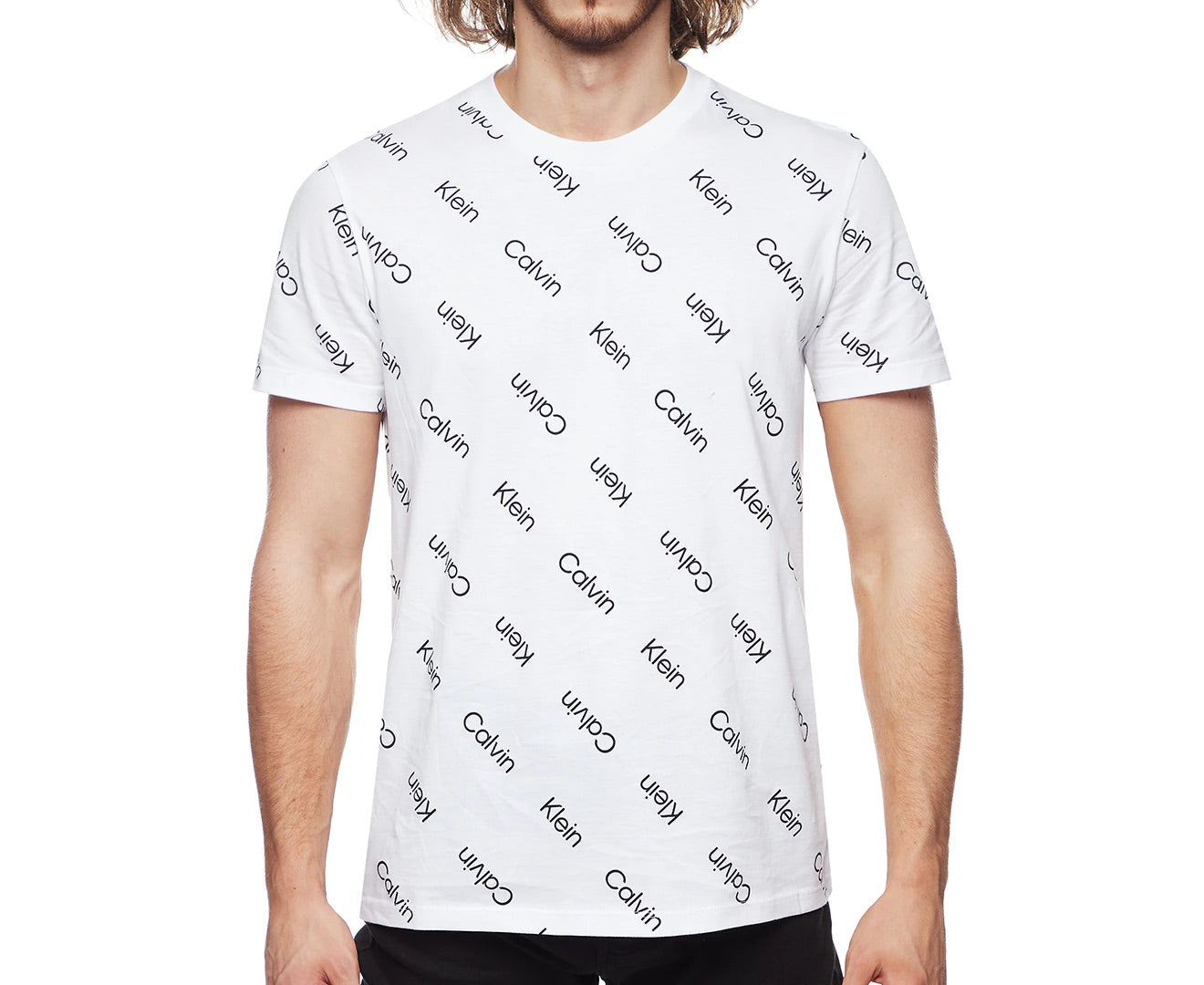 Calvin Klein Jeans Men's Iconic All Over Print Tee