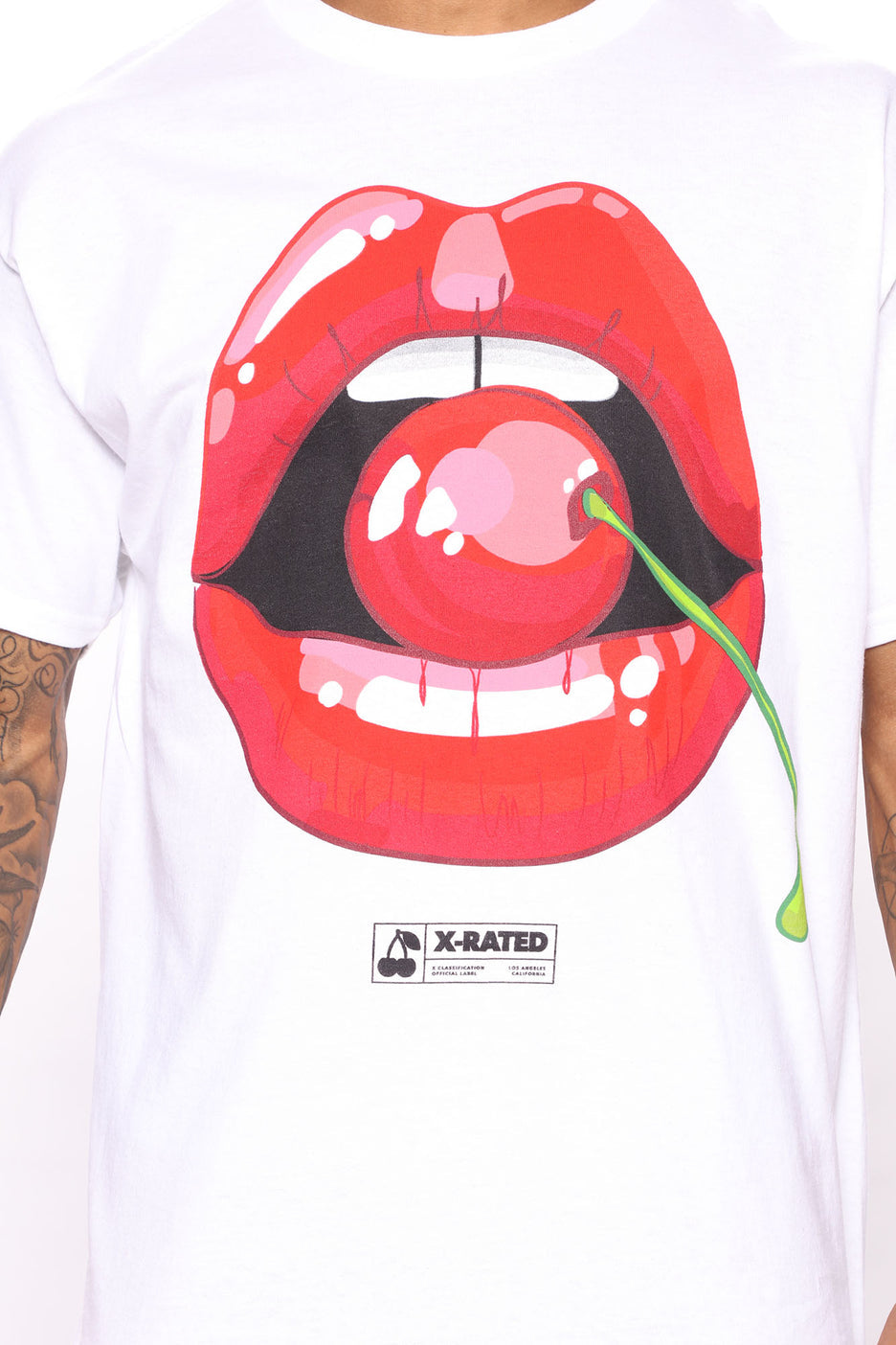 X-rated cherry tee