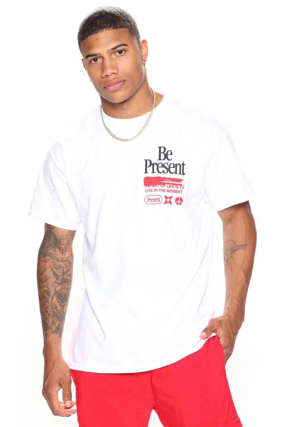 Present short sleeve tee