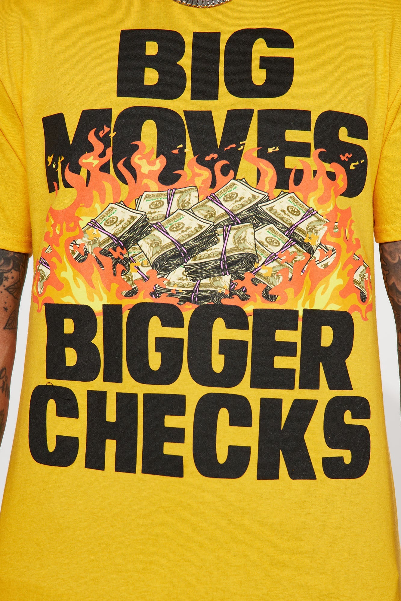 Bigger Checks Short Sleeve Tee