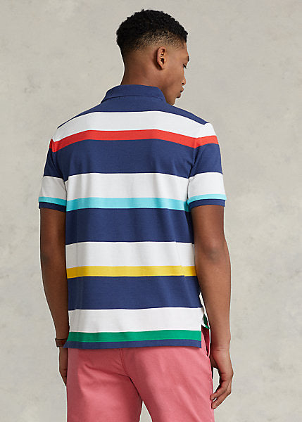 Polo Ralph Lauren
Classic Fit Striped Mesh Polo Shirt