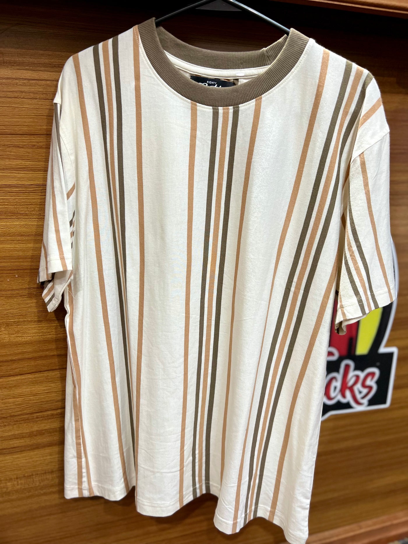 Men stripe tee