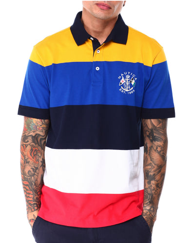 Nautica striped rugby shirt