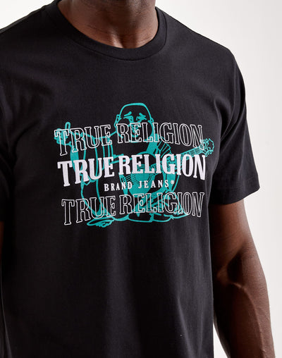 TRUE RELIGION 3 ARCH BUDDHA TEE