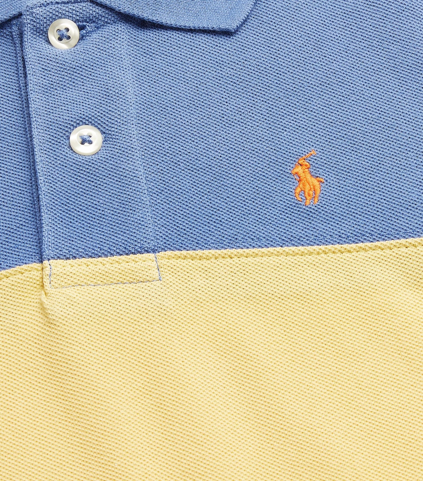 RALPH LAUREN 
Colour-Block Polo Shirt