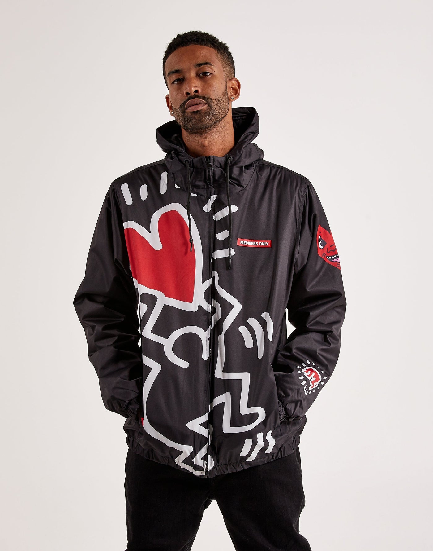 Members Only Keith Haring Jacket