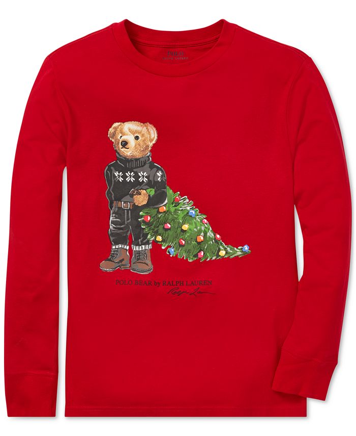 Holiday Bear Cotton T-Shirt