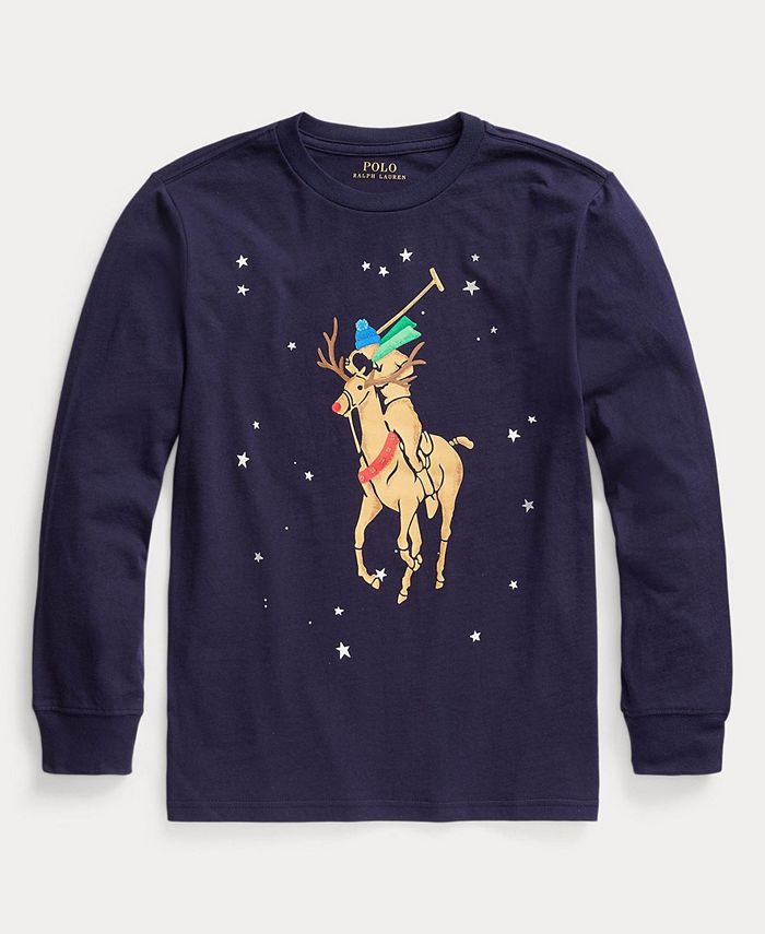 RALPH LAUREN LONG SLEEVE Graphic T-Shirt