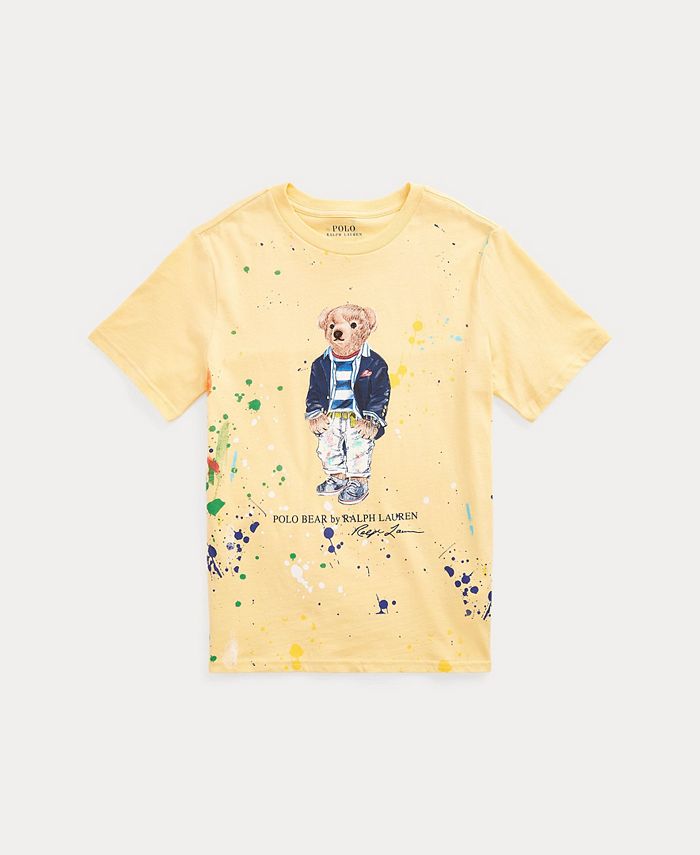 Polo Bear Cotton Jersey T-Shirt