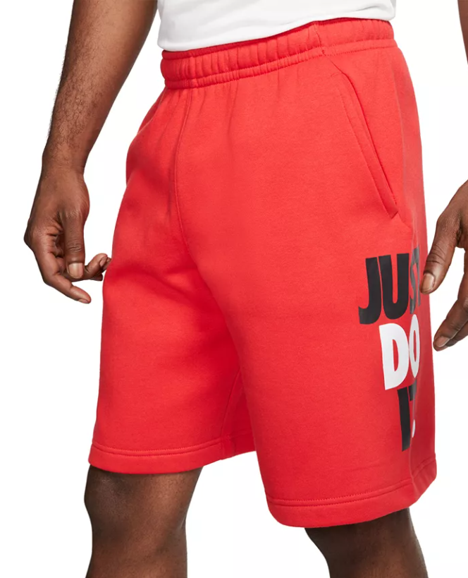 Nike Men's Sportswear Just Do It Fleece Shorts