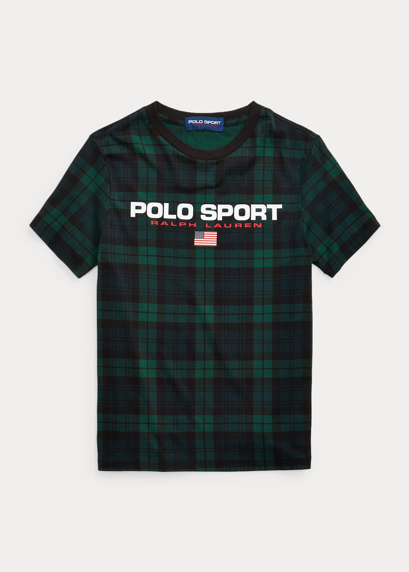 Polo Sport Tartan Cotton Tee